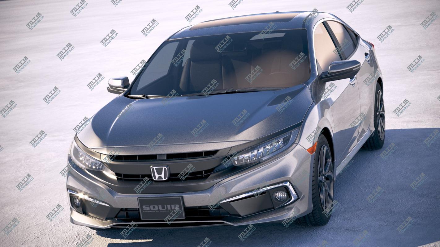 images/goods_img/2021040162/Honda Civic LED 2019 3D model/3.jpg